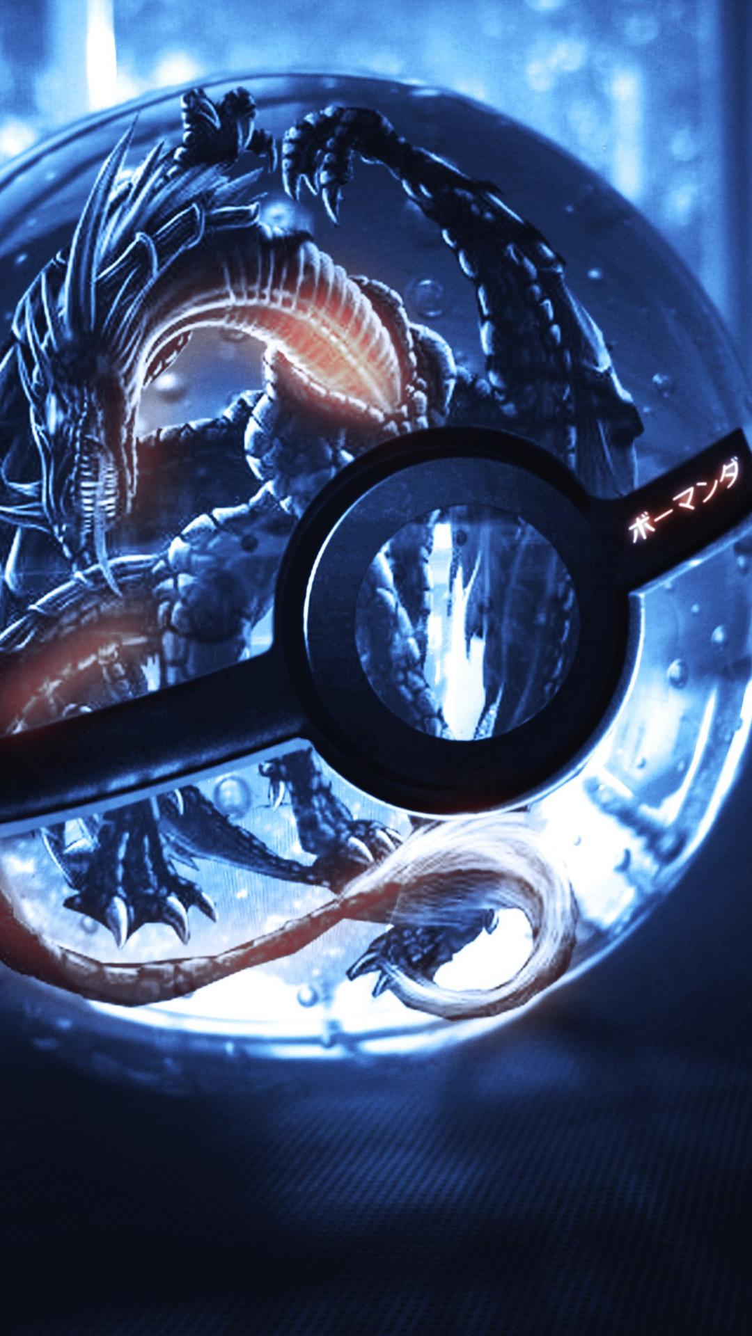 Hd Pokemon Go For Mobile Pokeball Wallpaper Wp2006333 - Pokemon Hd Wallpapers For Mobile - HD Wallpaper 