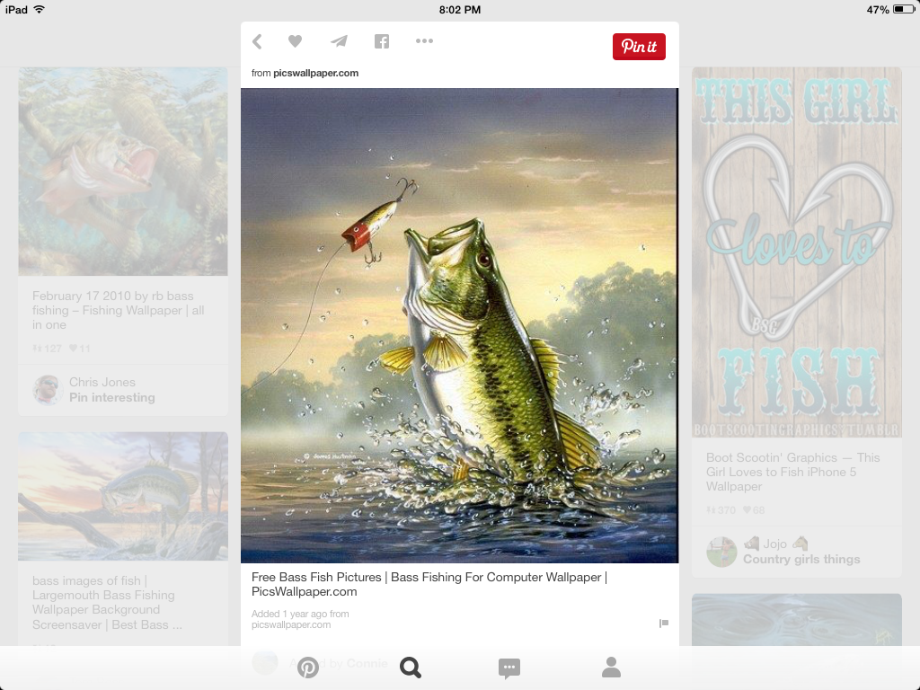 Easy Bass Fish Painting - HD Wallpaper 