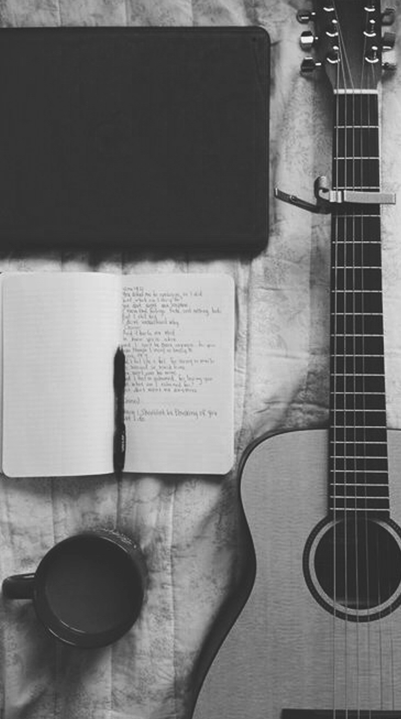 Acoustic Guitar Aesthetic - HD Wallpaper 