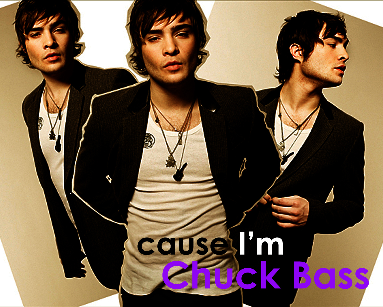 Cause I M Chuck Bass - Chuck Bass - HD Wallpaper 