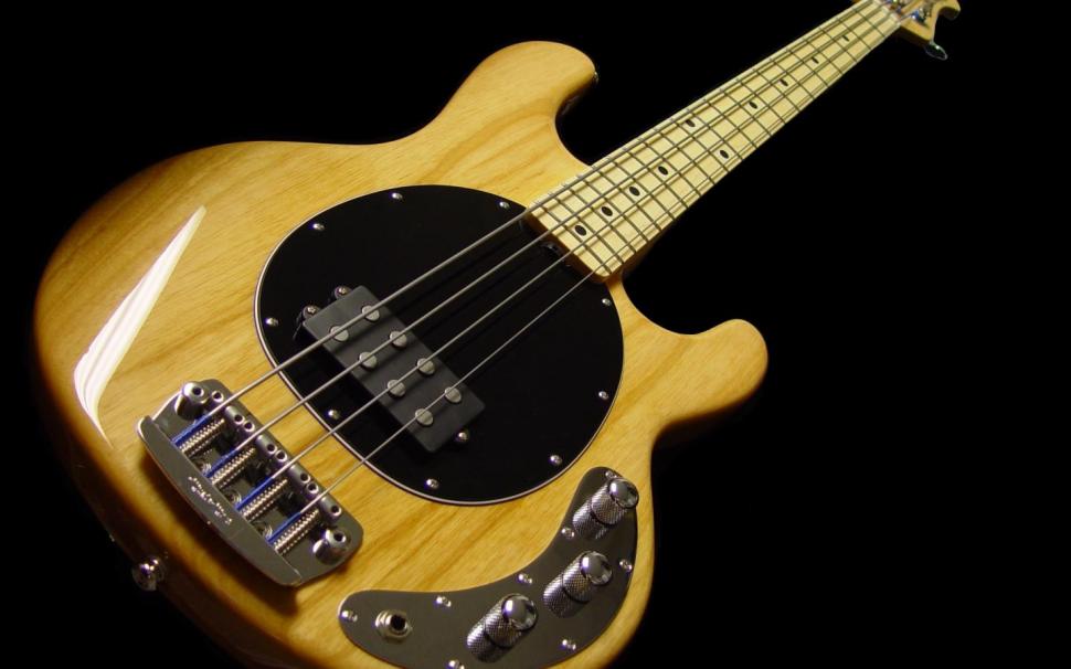 Bass Guitar Black Hd Wallpaper,black Wallpaper,music - Bass Guitar Hd - HD Wallpaper 