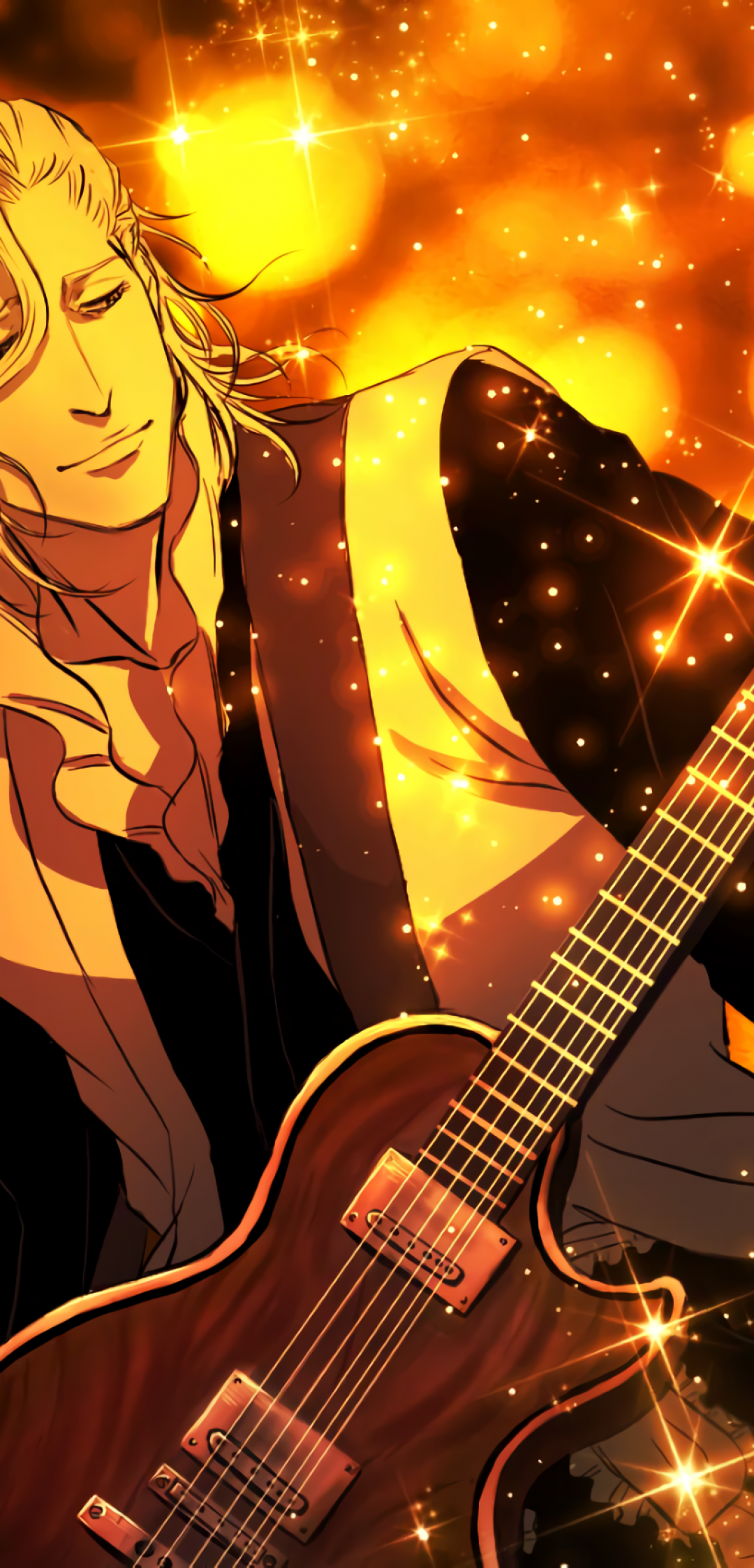 Rojuro Otoribashi, Guitar, Bleach, Instrument, Music - Rojuro Otoribashi - HD Wallpaper 