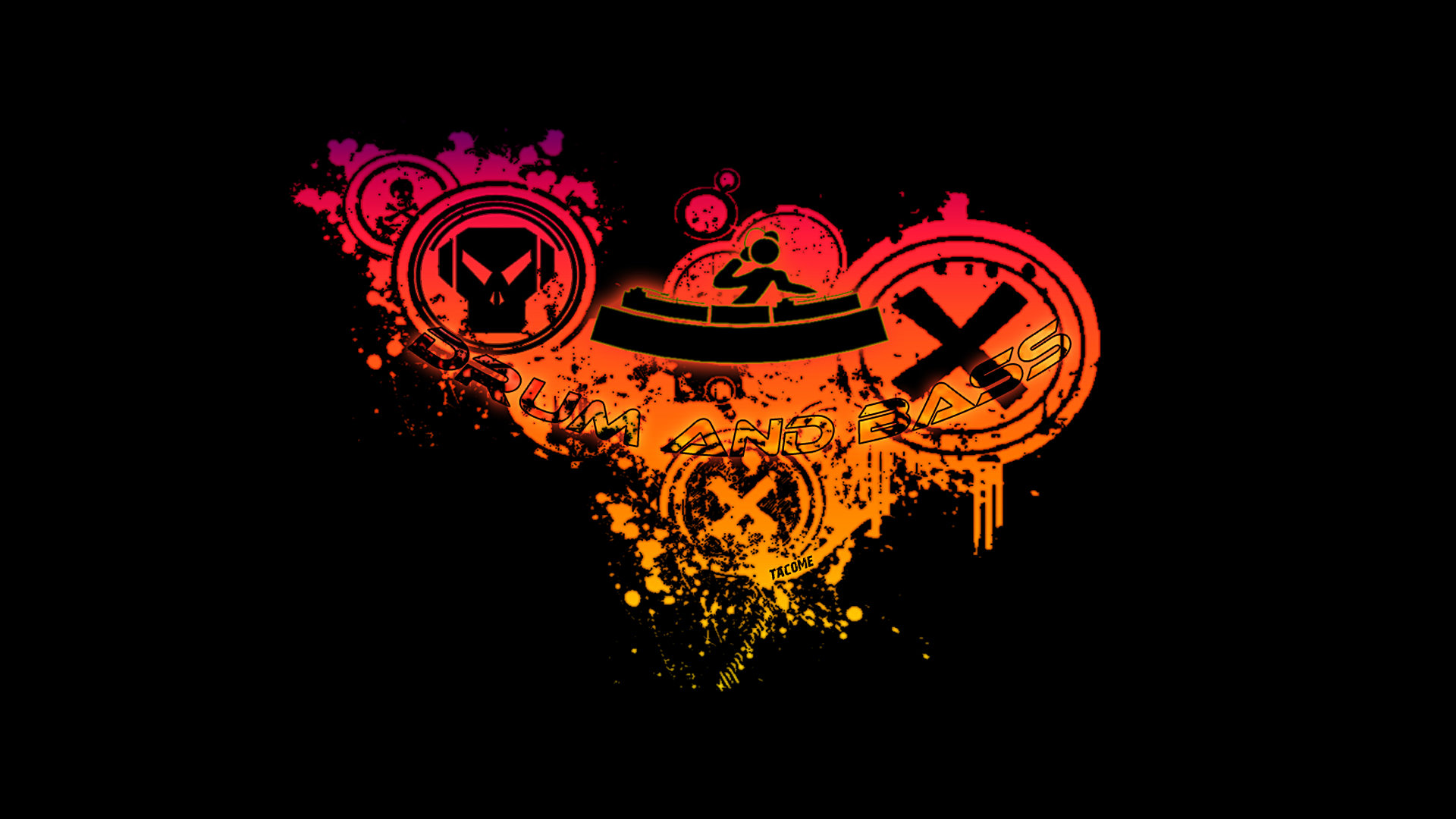 Download Full Hd Drum And Bass Pc Wallpaper Id - Drum And Bass - HD Wallpaper 