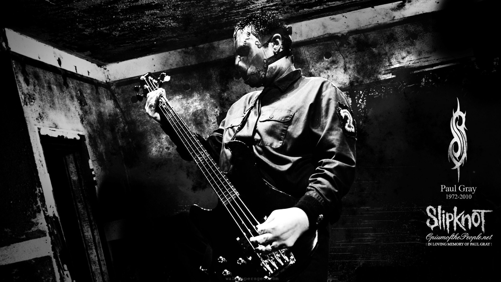 Slipknot Wallpaper Paul Gray - HD Wallpaper 