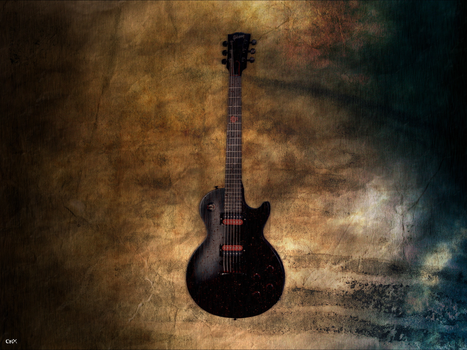 Beautiful Guitar Wallpaper - Full Hd Guitar Background - HD Wallpaper 