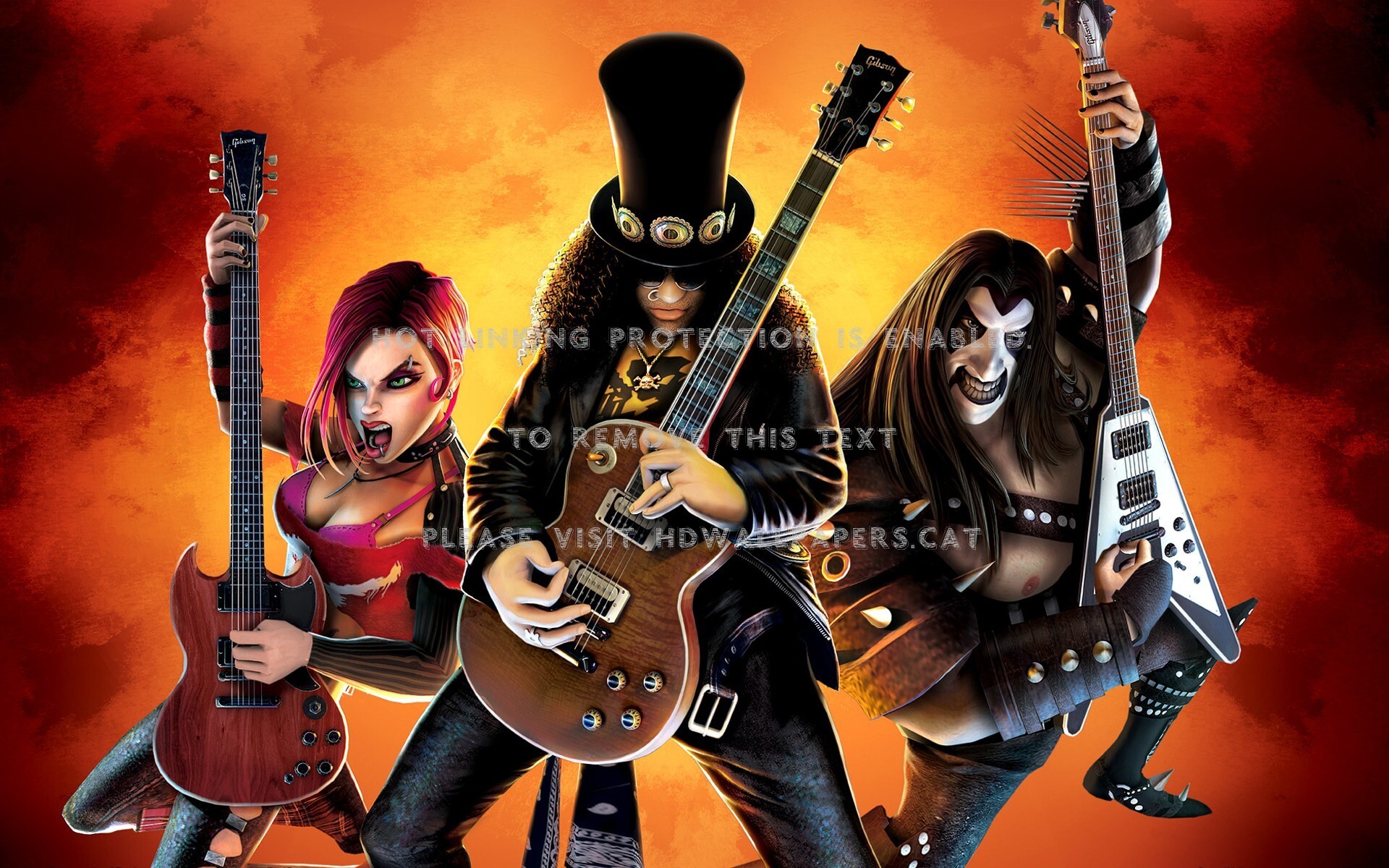 Legends Of Rock Hd 3d Guitar Hero 3-legends - Guitar Hero 3 Hd - HD Wallpaper 