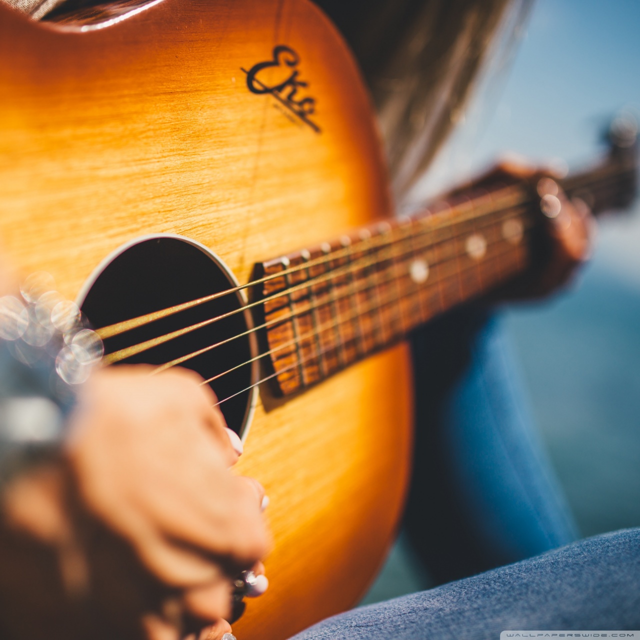 Eric Clapton's Cf Martin & Co Circa 1939 - HD Wallpaper 