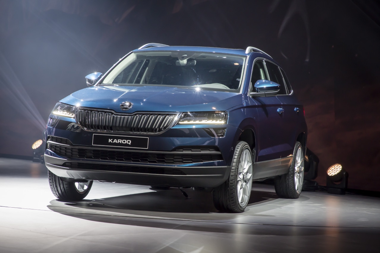 Skoda Karoq Blue Color Hd Wallpaper Images - Skoda Karoq Colors - HD Wallpaper 