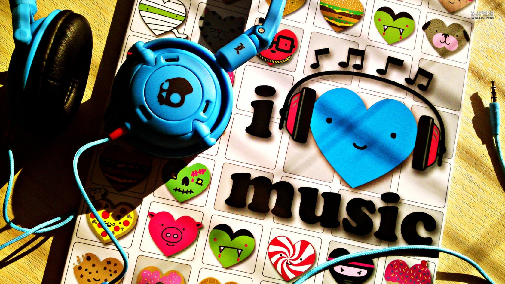 Love Music Wallpaper Hd For Desktop - HD Wallpaper 