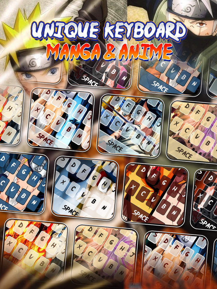 Naruto Keyboard Theme - HD Wallpaper 