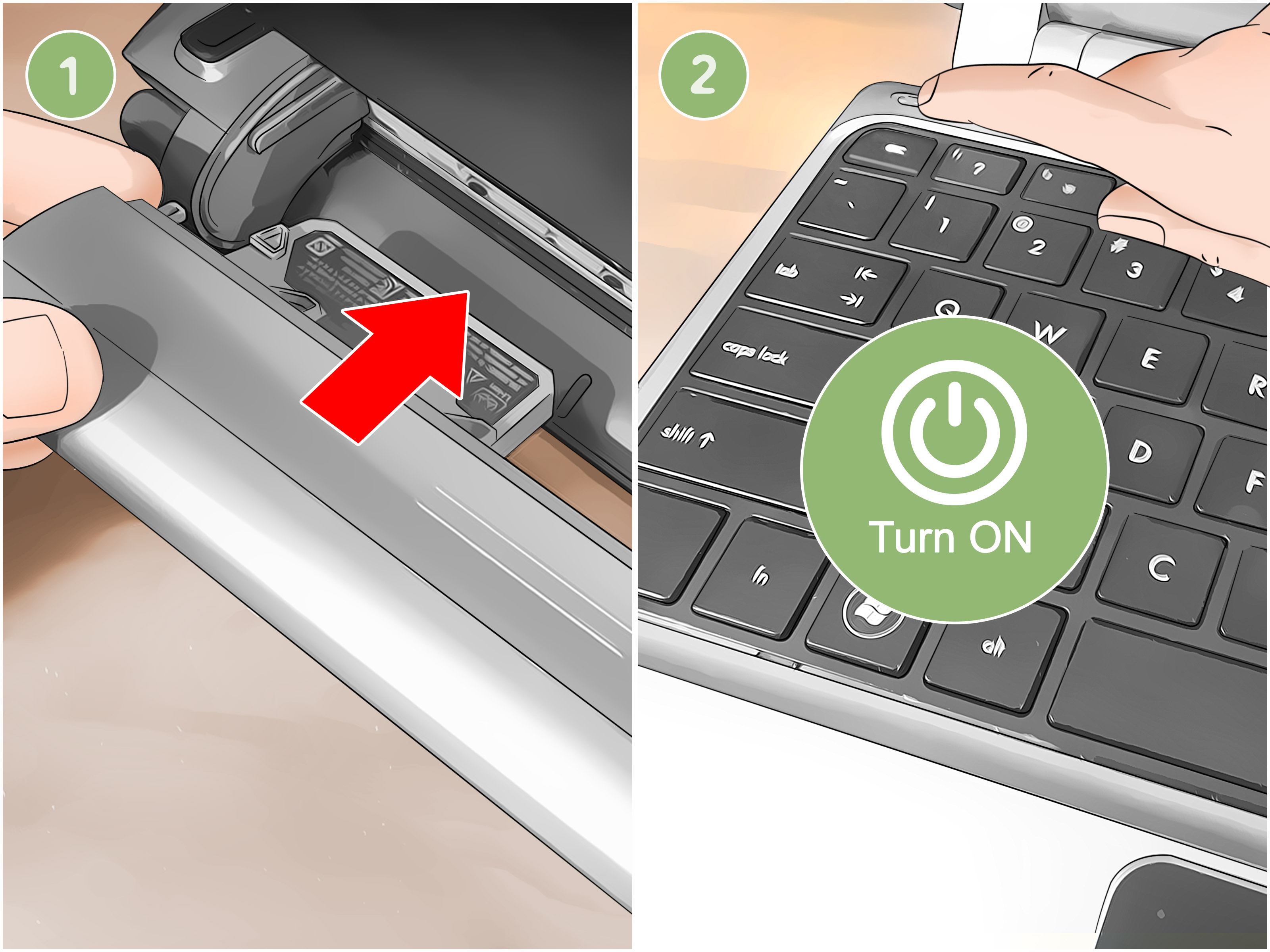 Image Titled Clean A Laptop Keyboard Step - Get Sand Out Of Keyboard - HD Wallpaper 