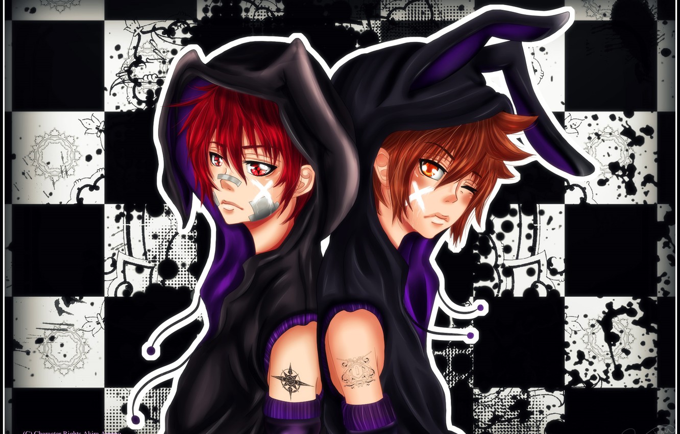 Photo Wallpaper Background, Guys, Katekyo Hitman Reborn, - Red Abstract - HD Wallpaper 