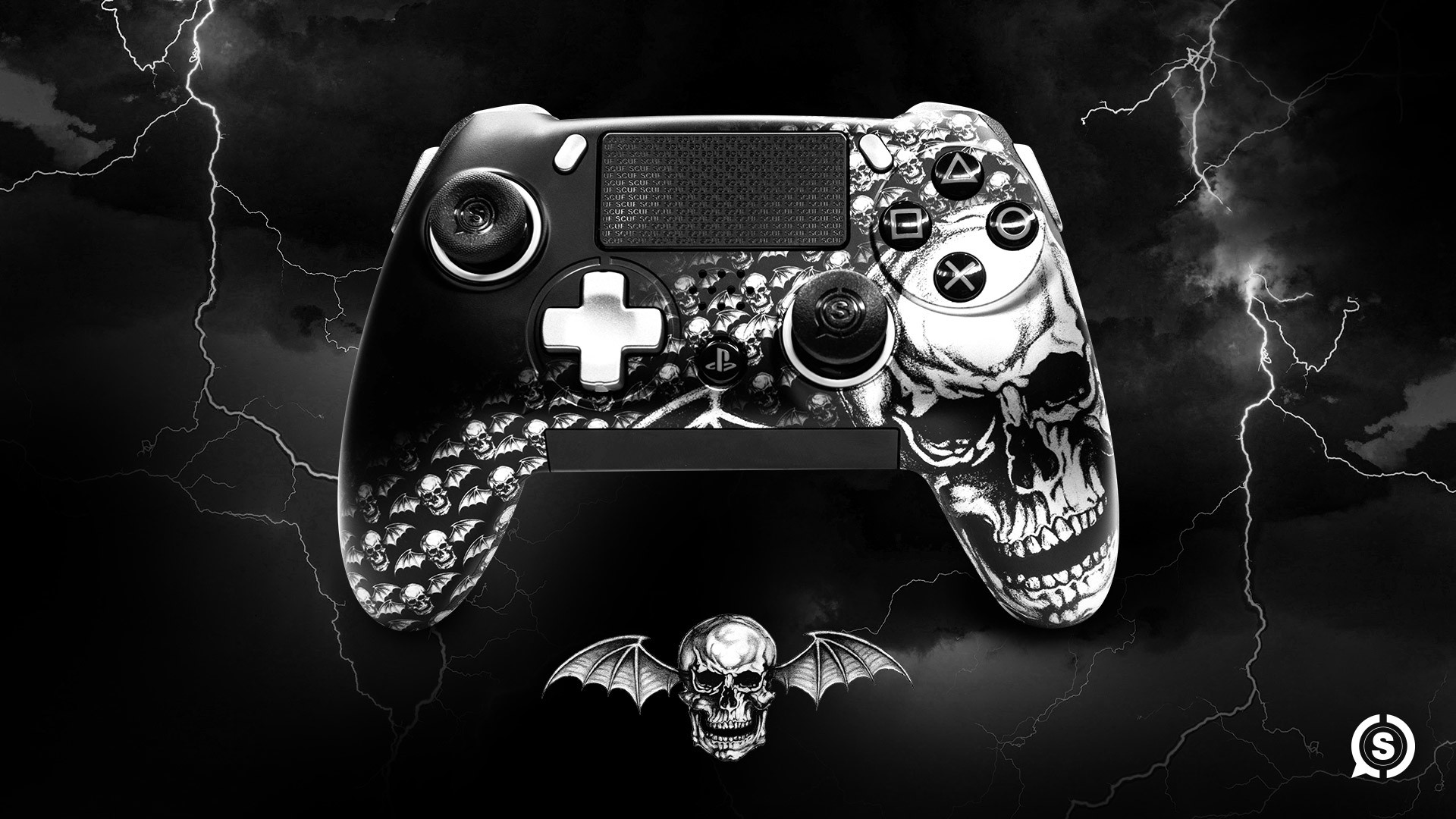 Avanged Vantage Ps4 Controller 
 Data Src Amazing Scuf - Scuf Vantage Avenged Sevenfold - HD Wallpaper 