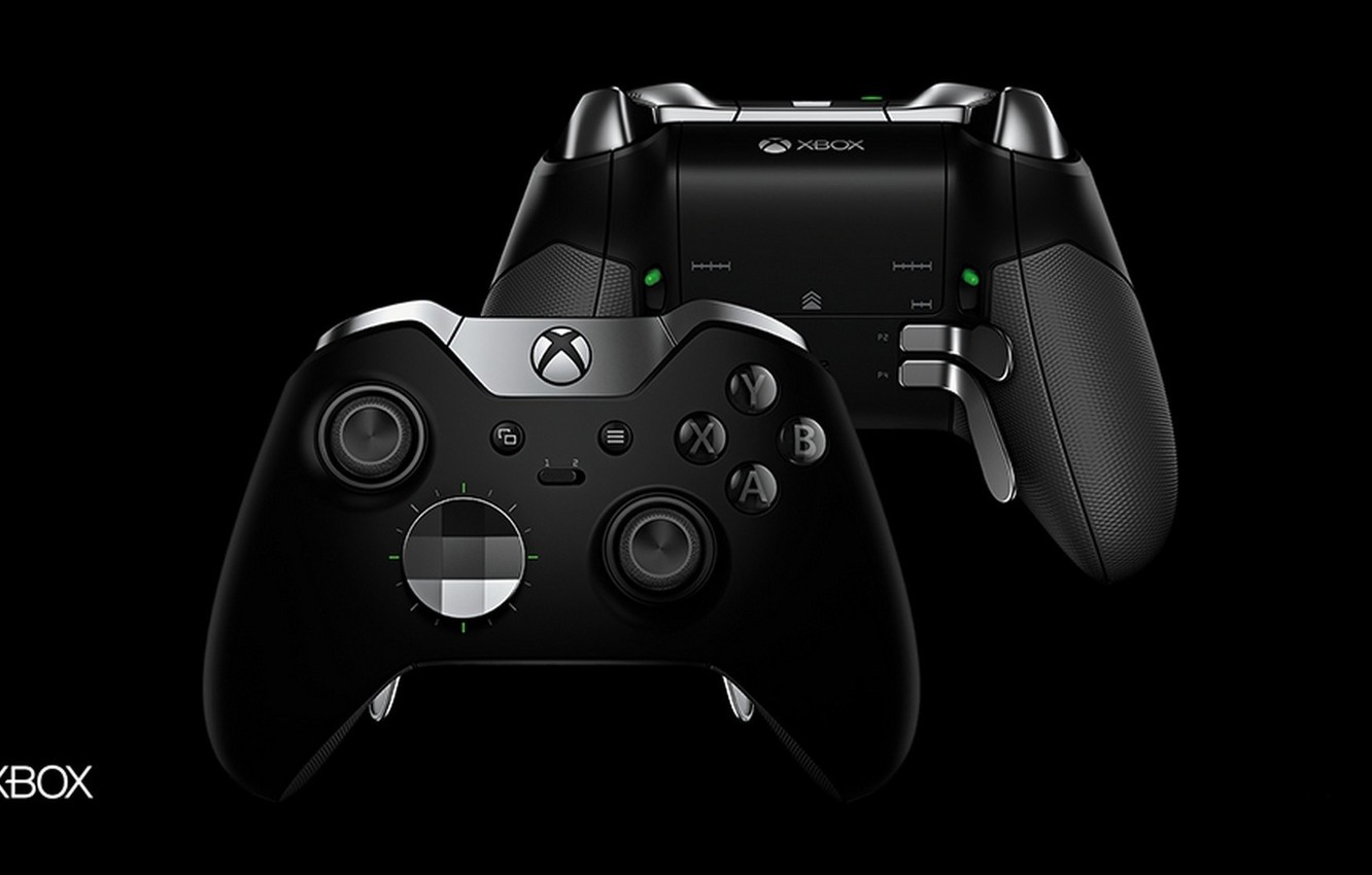 Photo Wallpaper Game, Black, Controller, Joystick, - Xbox Elite - HD Wallpaper 
