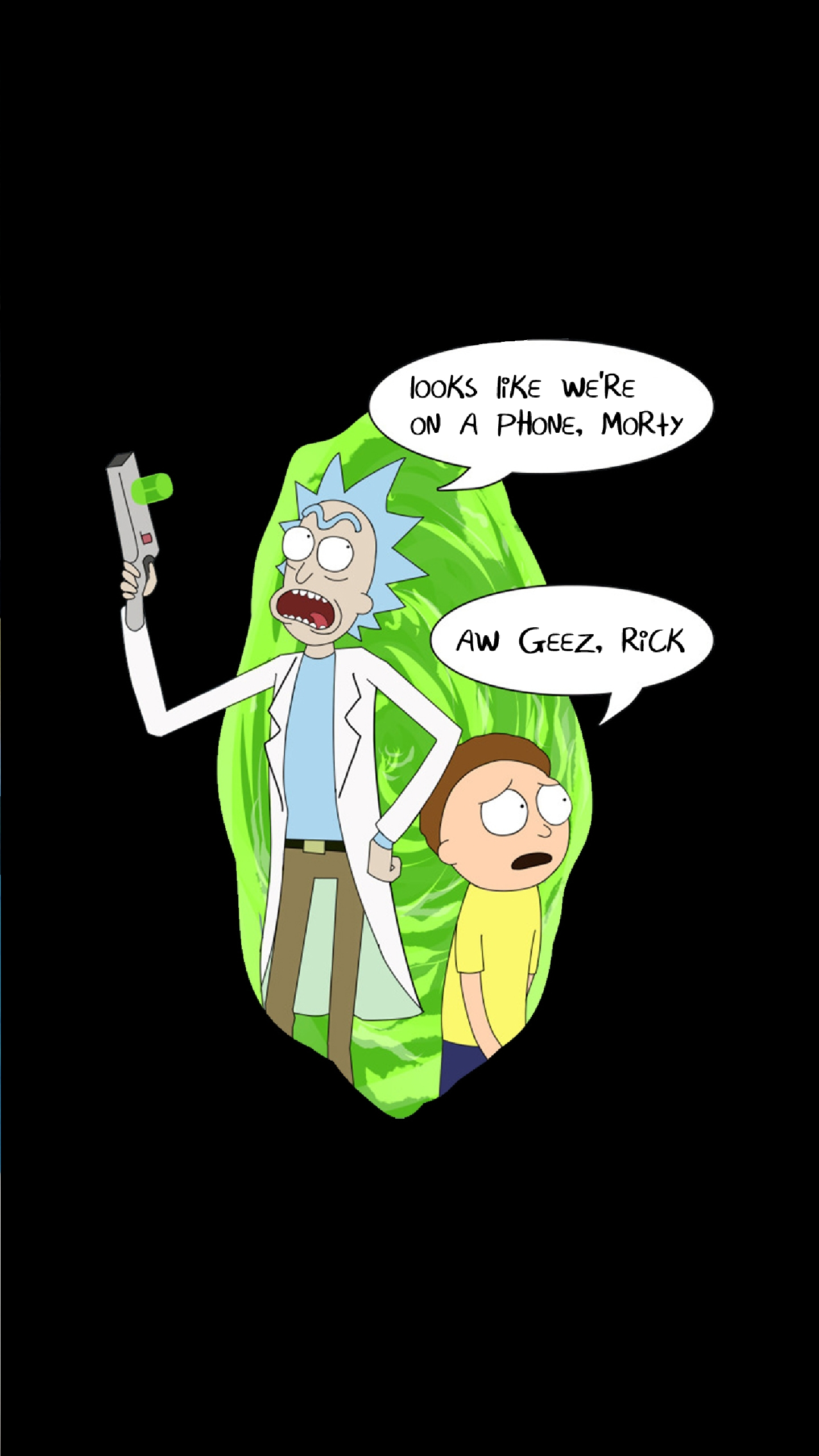 Papel De Parede Para Celular Rick And Morty - HD Wallpaper 