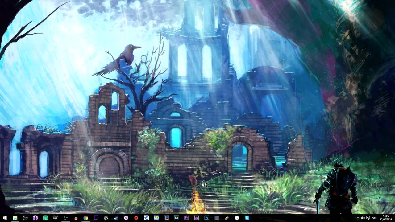 Dark Souls Wallpaper Firelink Shrine - HD Wallpaper 