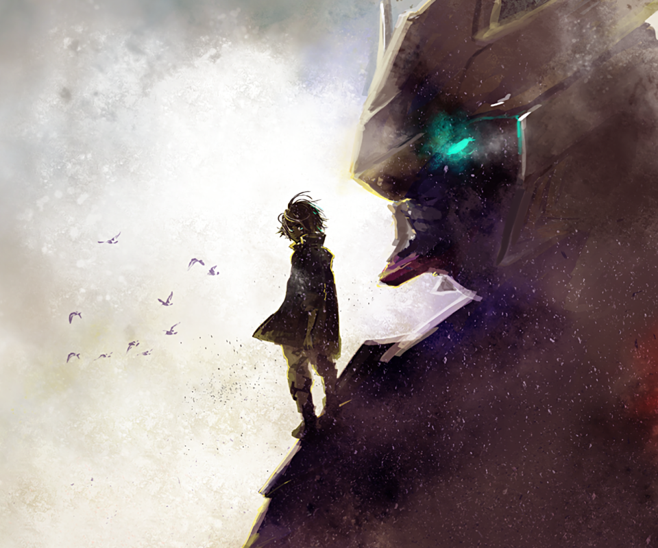 Mikazuki Augus And Barbatos - HD Wallpaper 