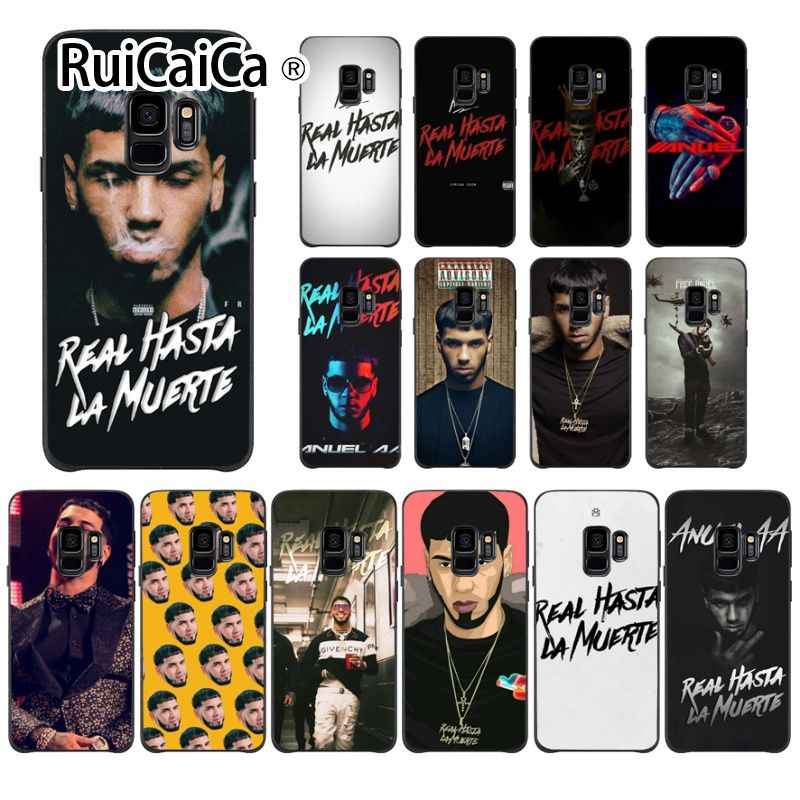 Ruicaica Anuel Aa Rapper Luxury Soft Rubber Black Phone - Cover Samsung J2 Stranger Things - HD Wallpaper 