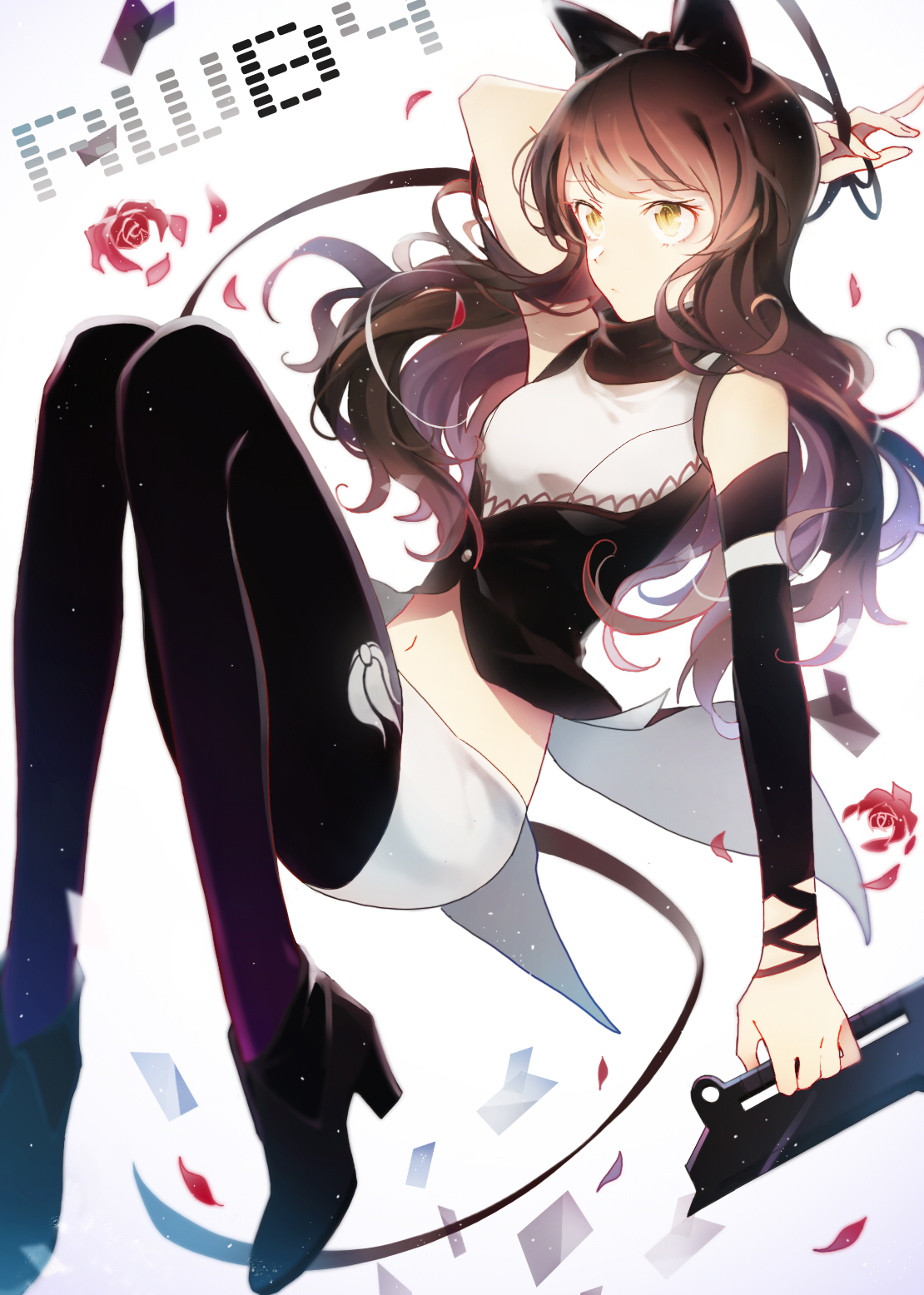 Cute Rwby Blake Fan Art - HD Wallpaper 