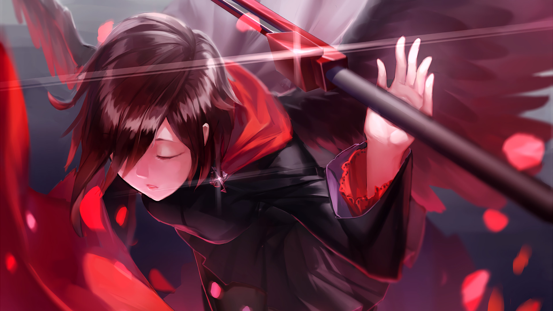 Ruby Rose Â - Ruby Rose Rwby Background - HD Wallpaper 