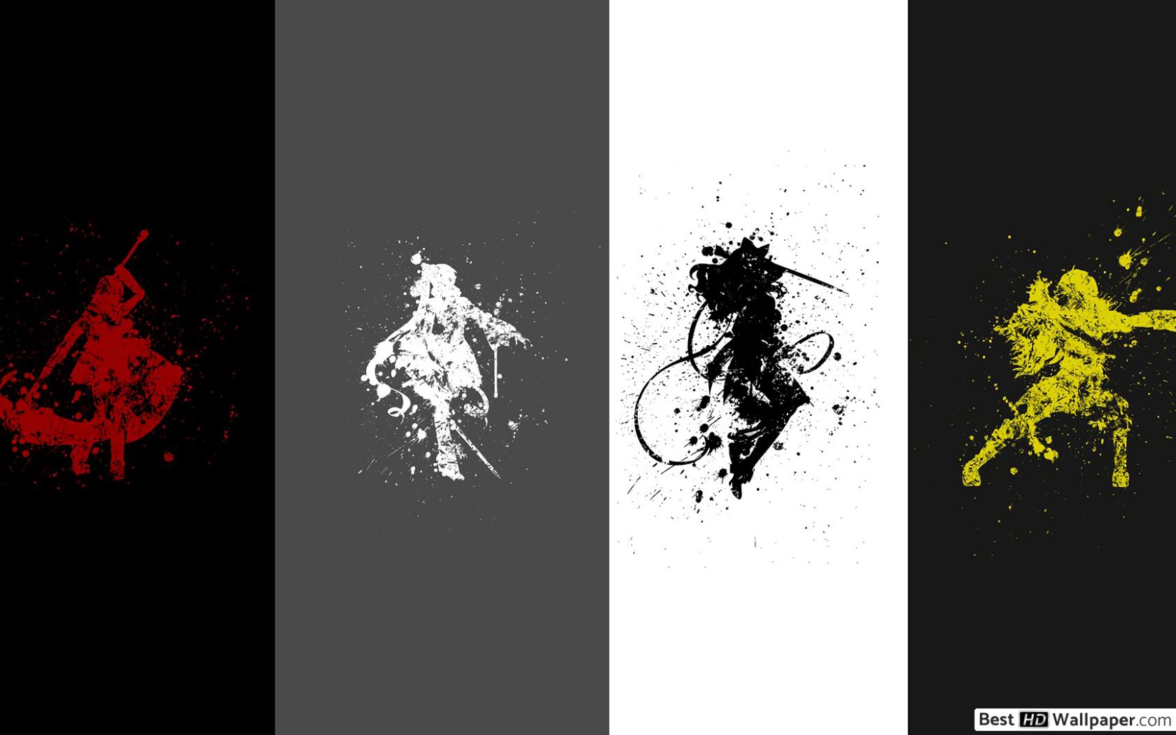 Rwby Abstract - HD Wallpaper 