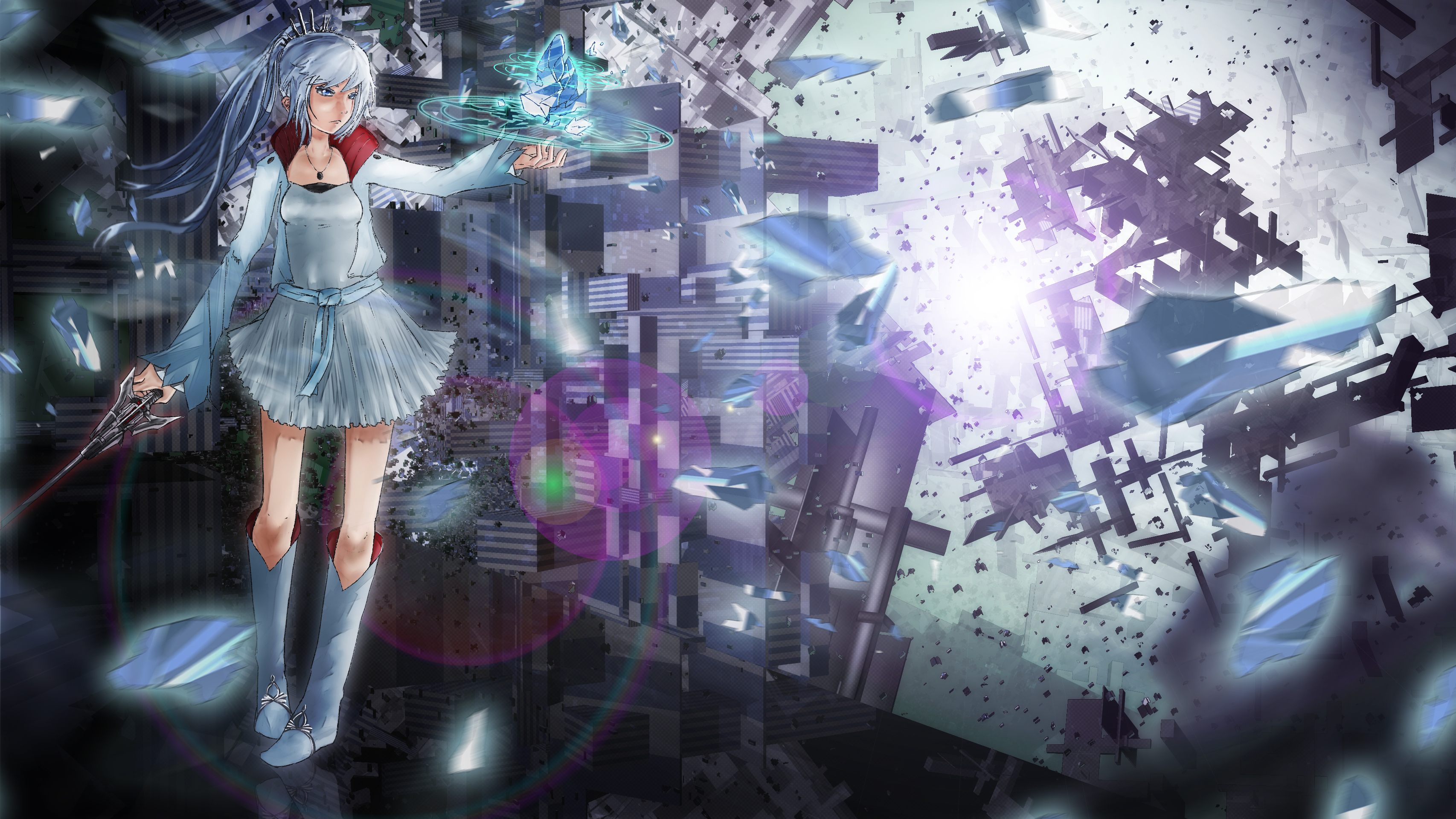 Weiss Schnee - HD Wallpaper 