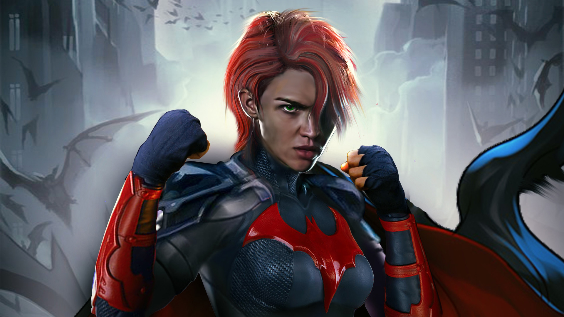Rose Batwoman Ruby Rose - HD Wallpaper 