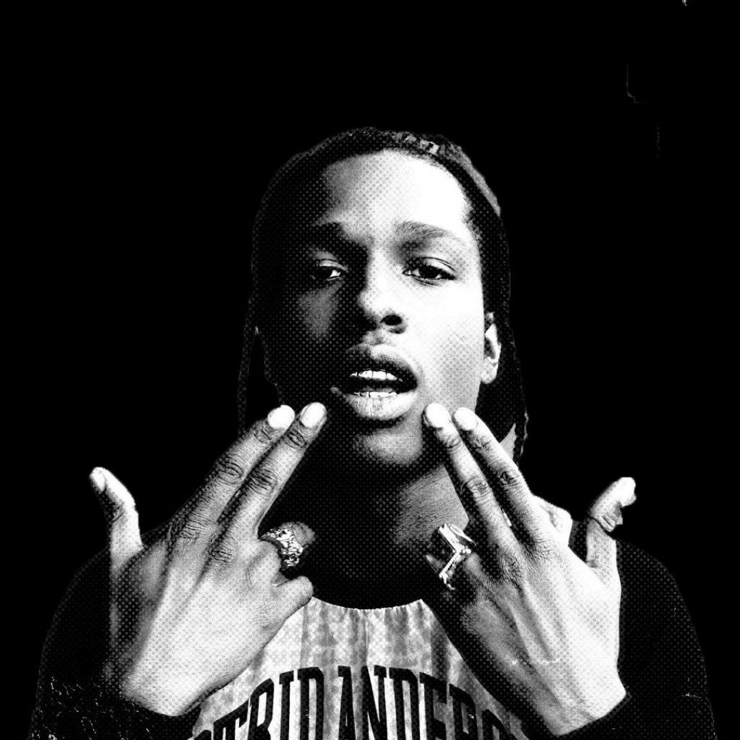 Asap Rocky Wallpaper Black - HD Wallpaper 