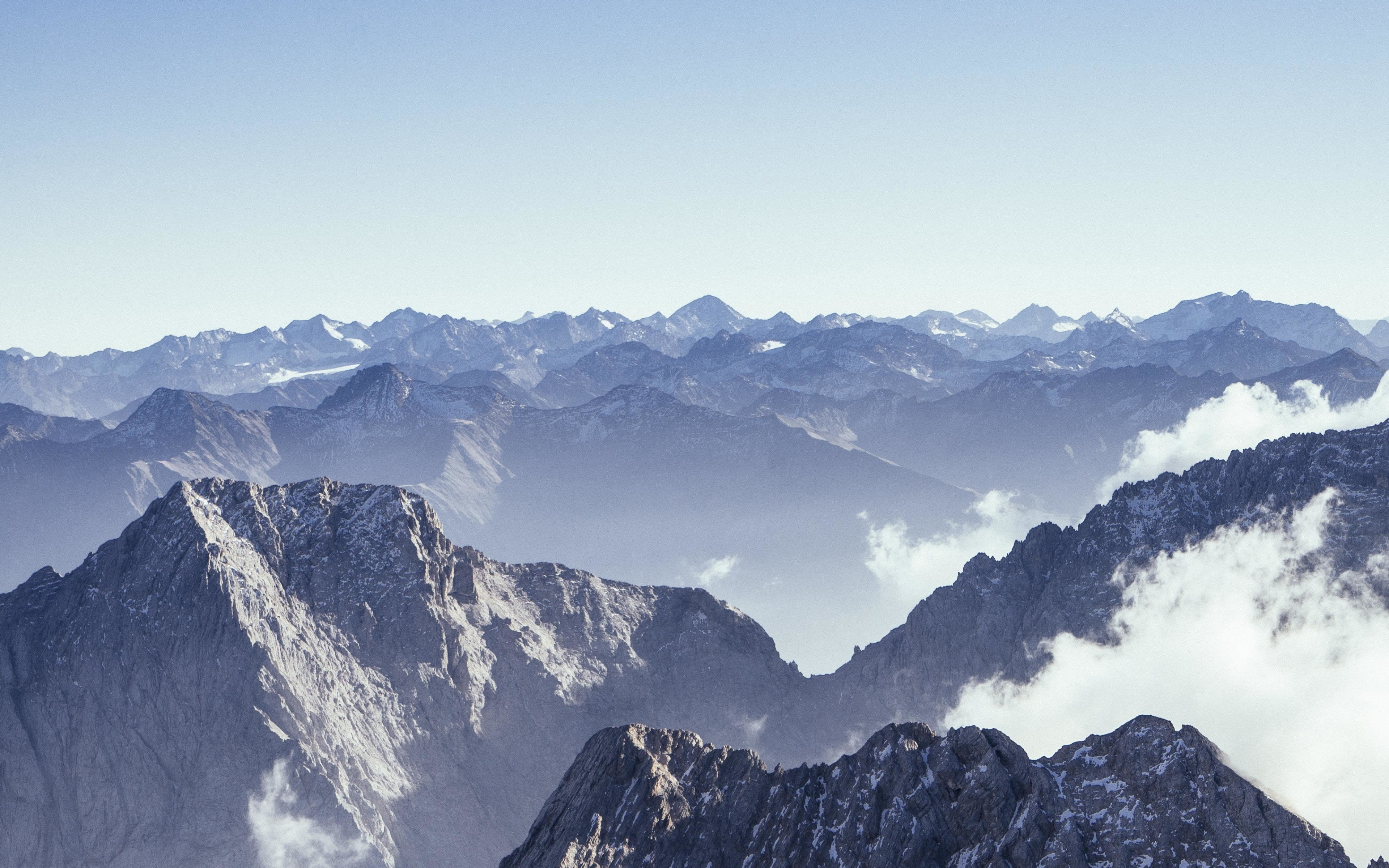 Rocky Mountains, Valley, Aerial View, Horizon, Nature, - Rocky Mountains Aerial - HD Wallpaper 