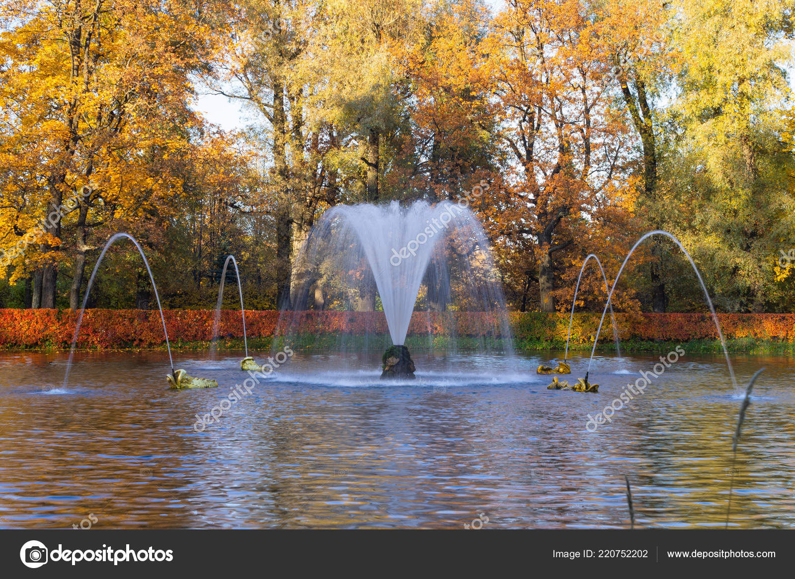 Scenery Fountain - HD Wallpaper 