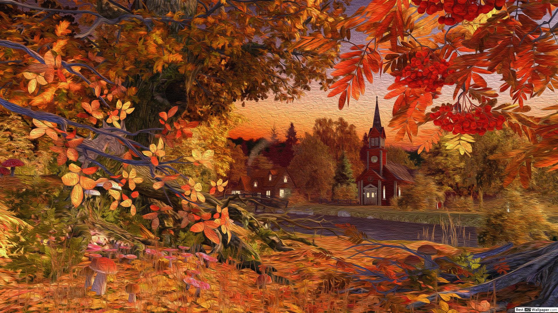 Autumn Wonderland 3d Screensaver - HD Wallpaper 