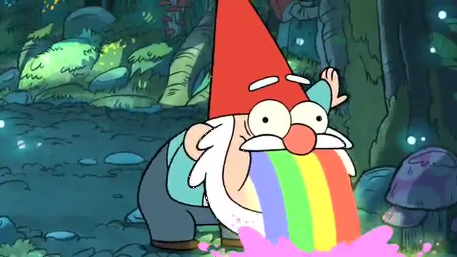 Gravity Falls Gnome Gif - HD Wallpaper 
