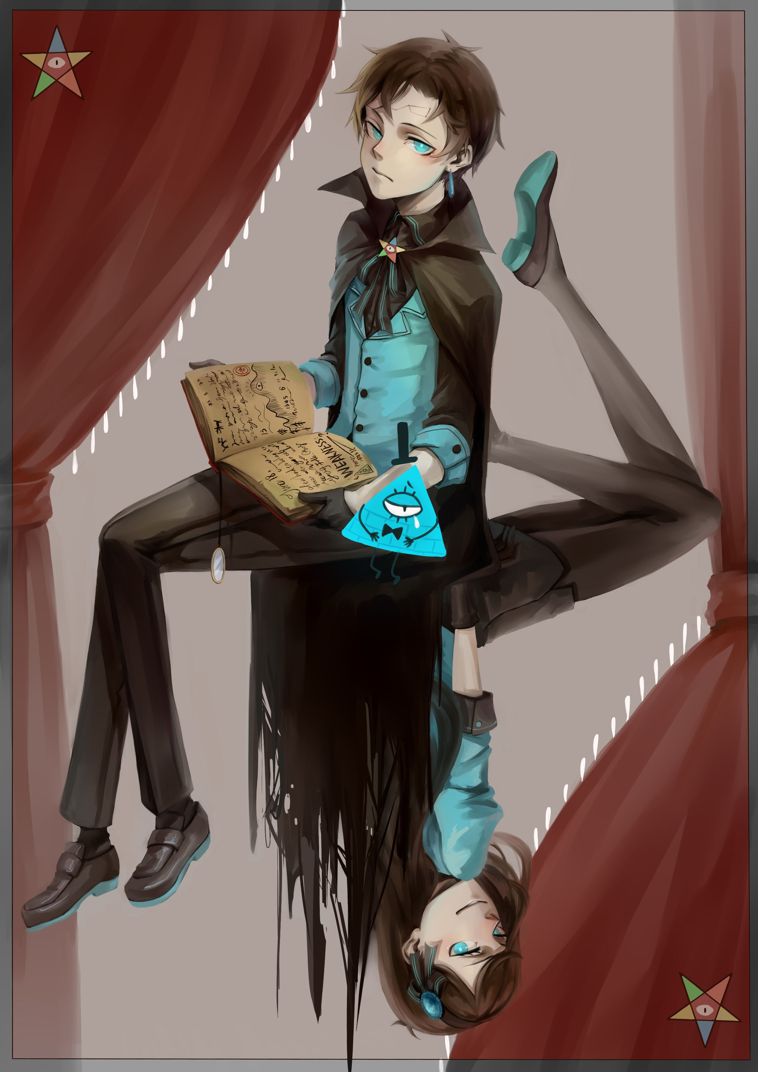 Reverse Falls Dipper E Mabel - HD Wallpaper 