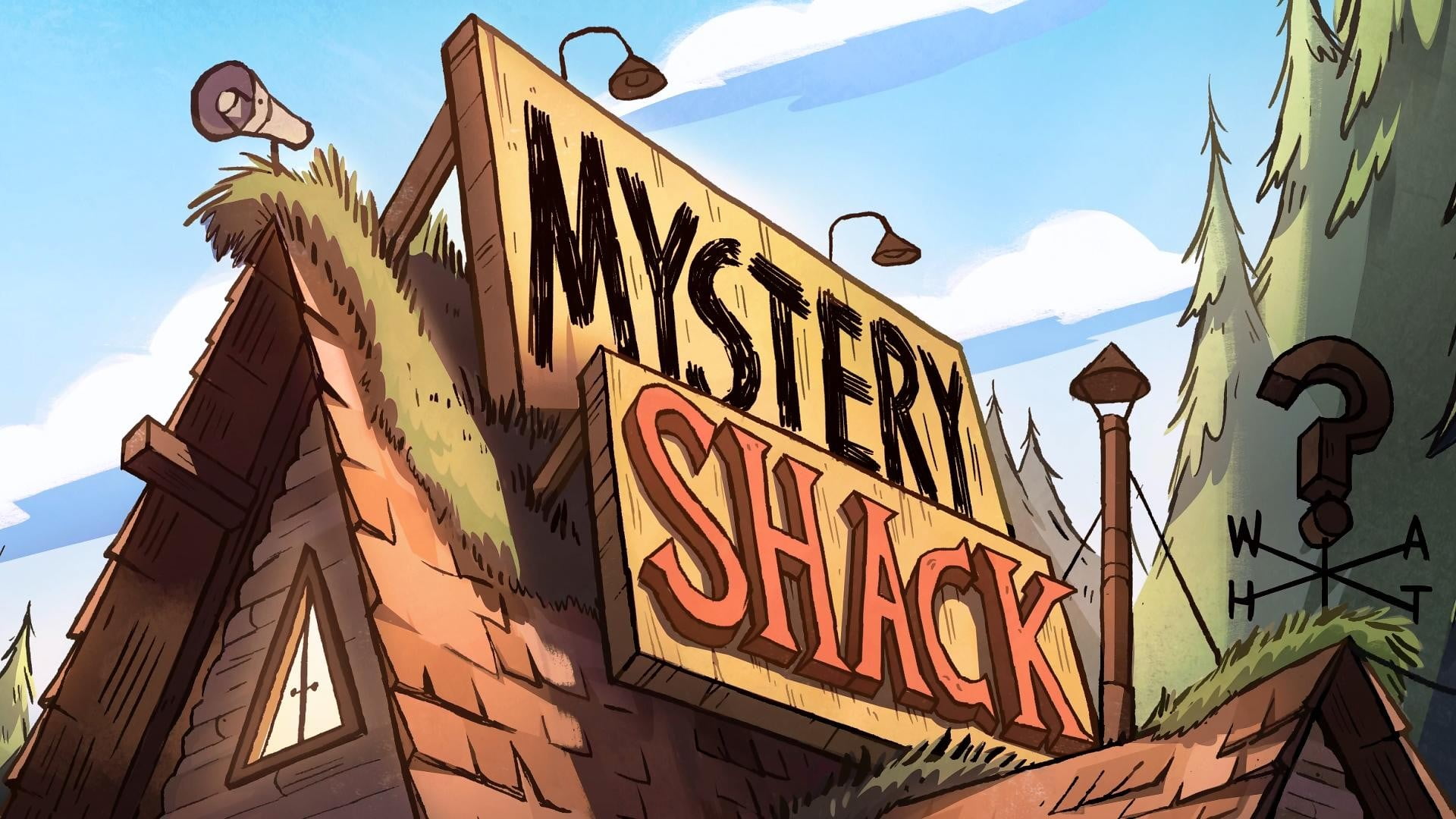 Gravity Falls Mural - HD Wallpaper 