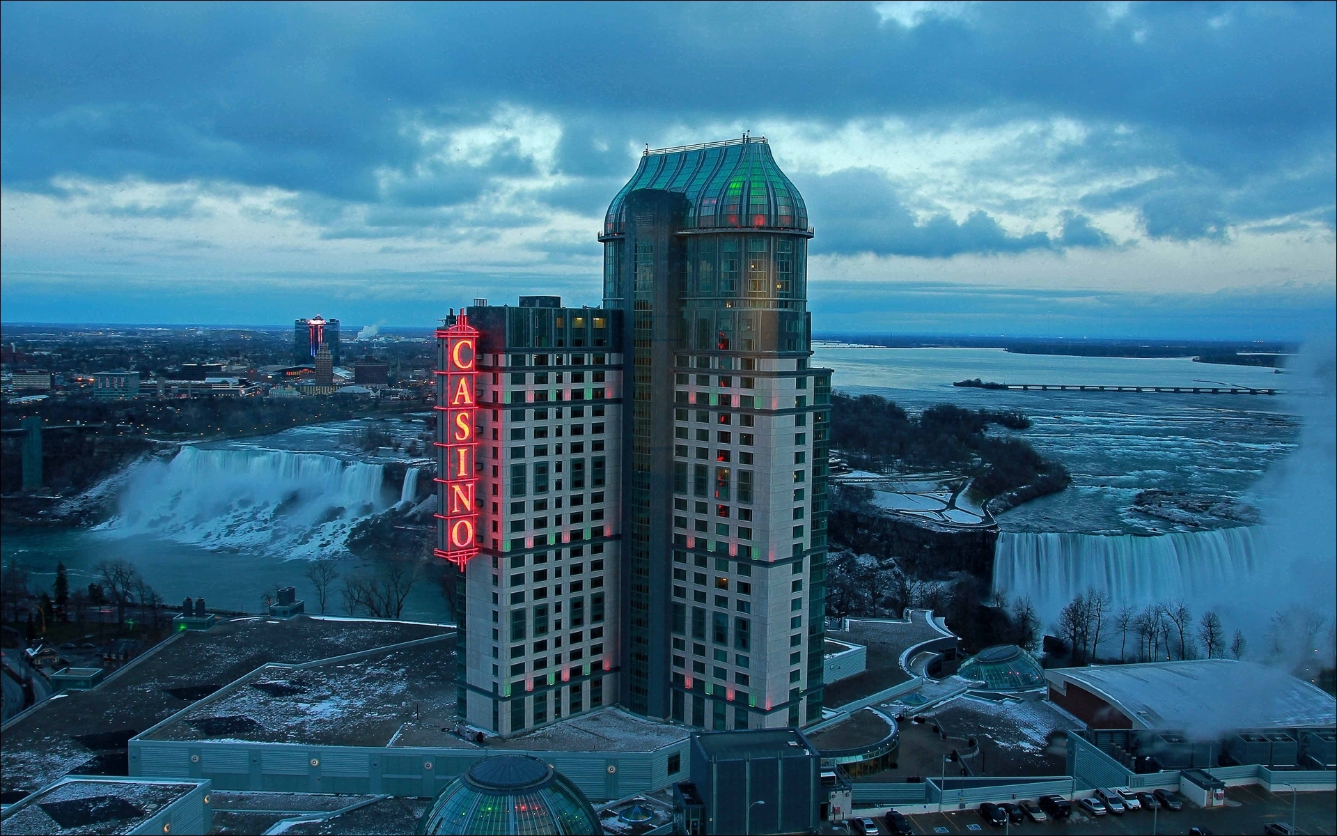 Niagara Falls View Casino Resort High Definition Wallpapers - Seneca Niagara - HD Wallpaper 