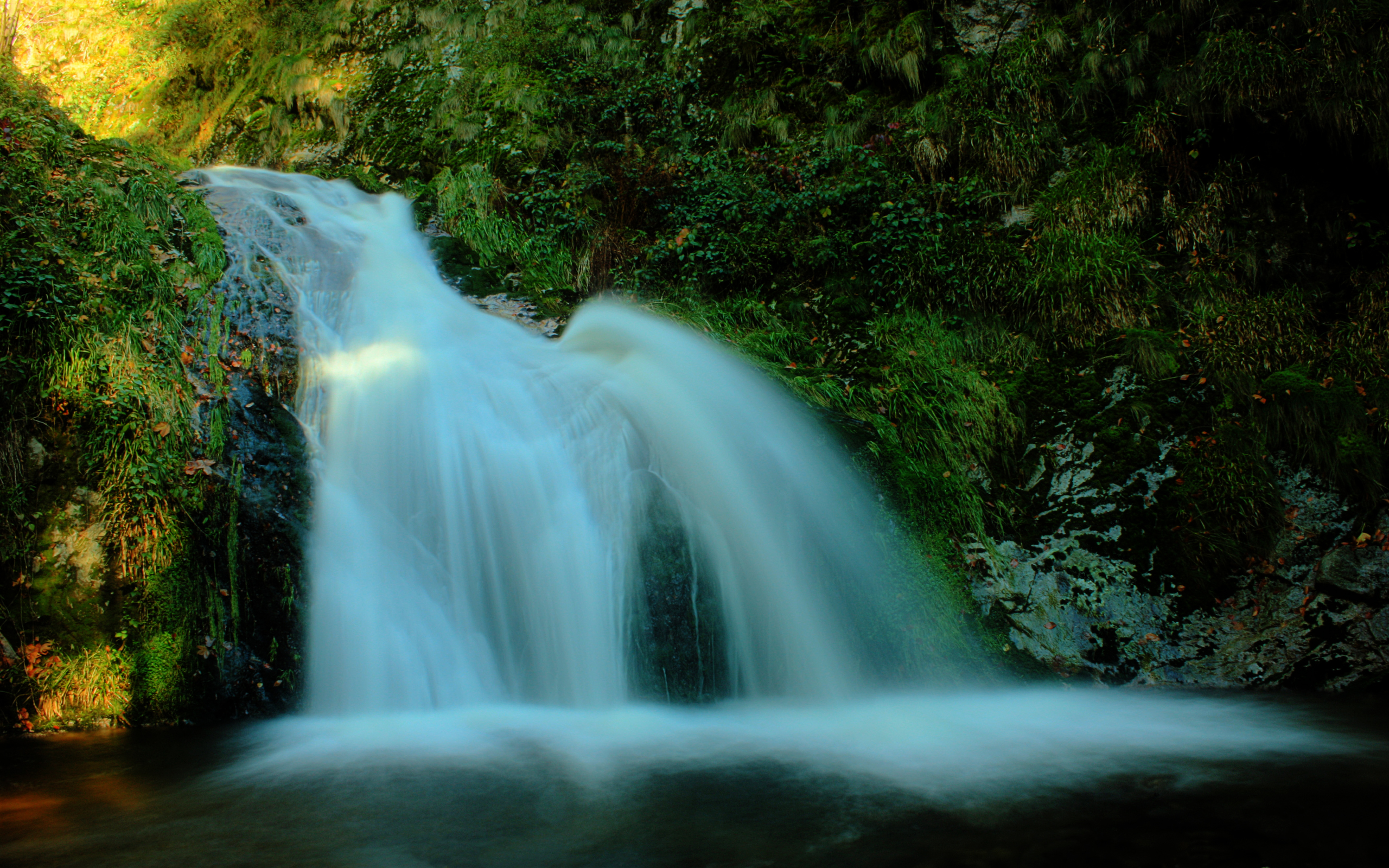 Hd Water Fall - HD Wallpaper 