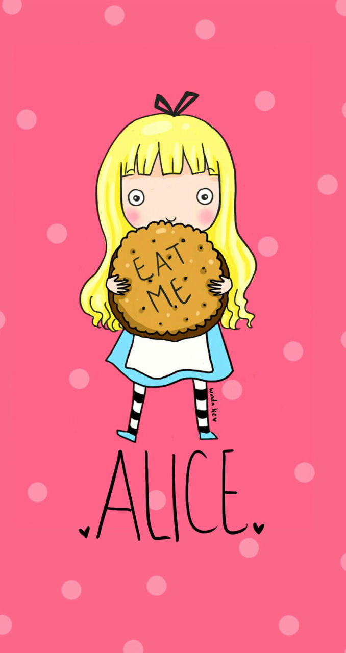 Alice In Wonderland, Cute, Illustration - HD Wallpaper 