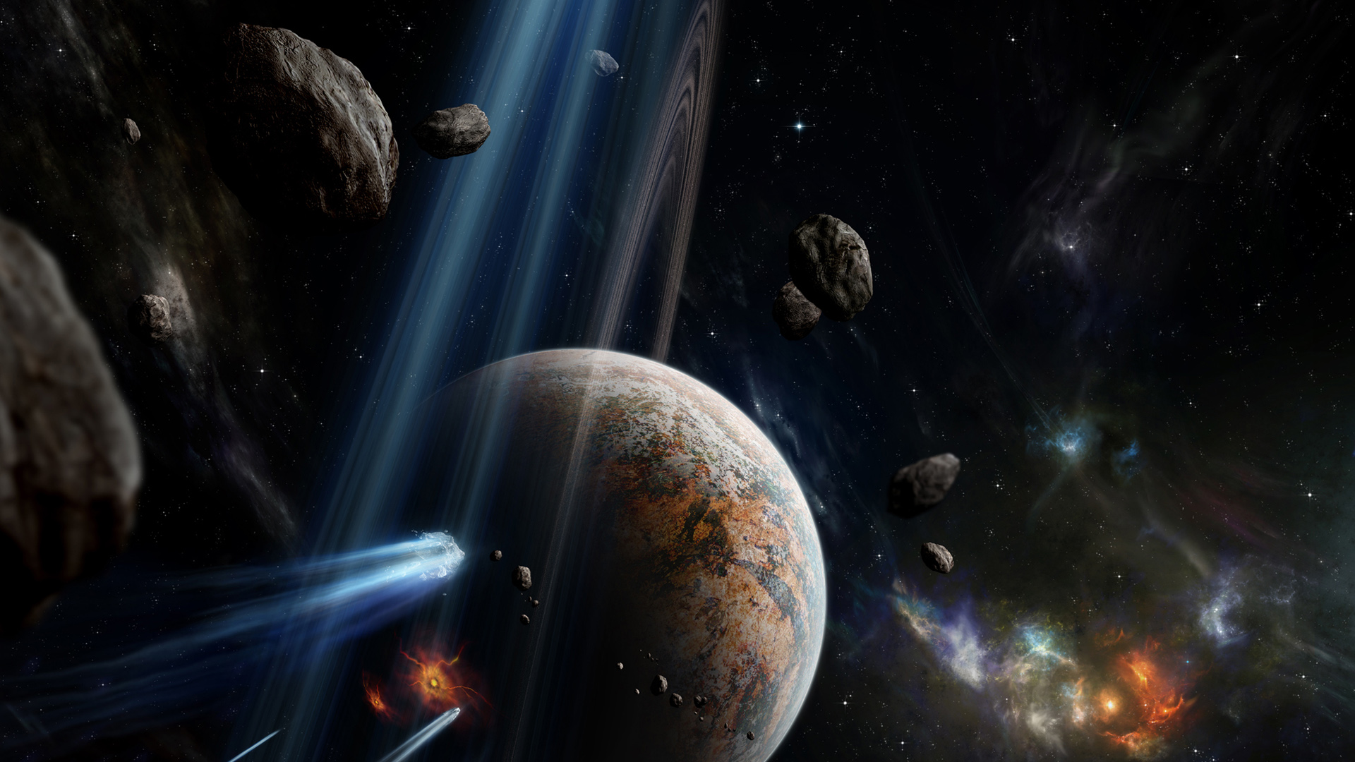 Outer Space And Planets - HD Wallpaper 