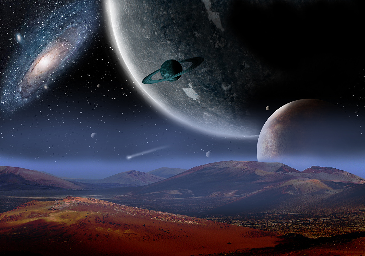 View From Another Planet - HD Wallpaper 