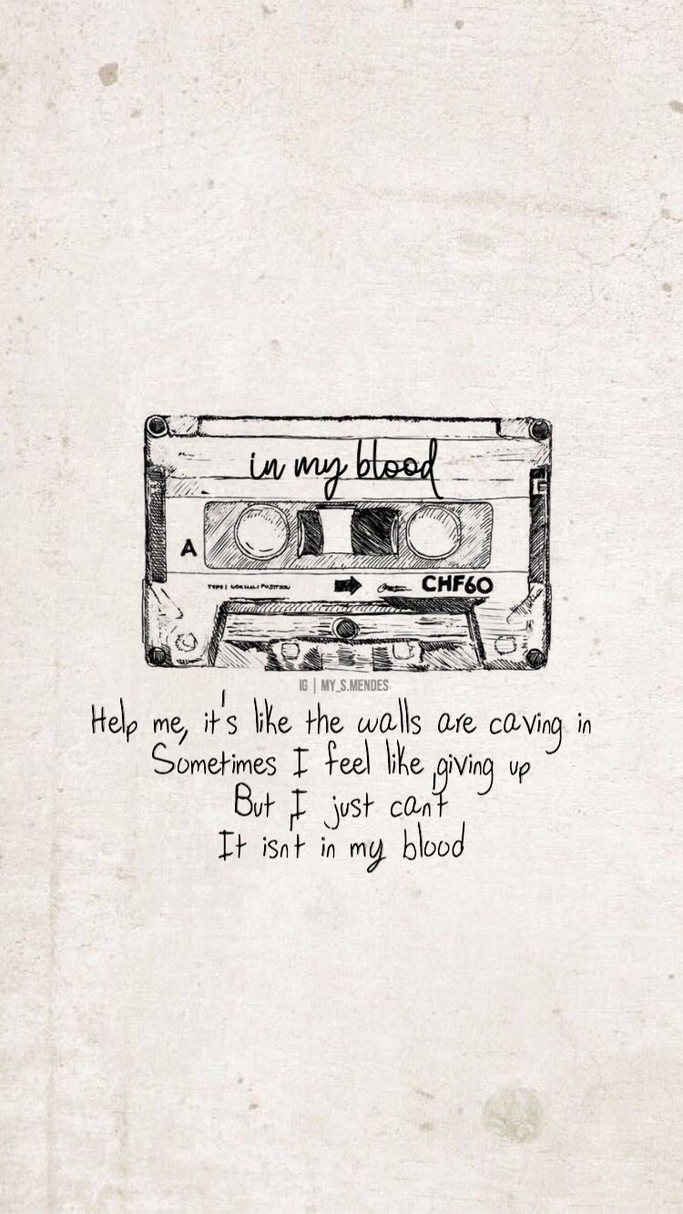 Shawn Mendes Anxiety Quotes - HD Wallpaper 