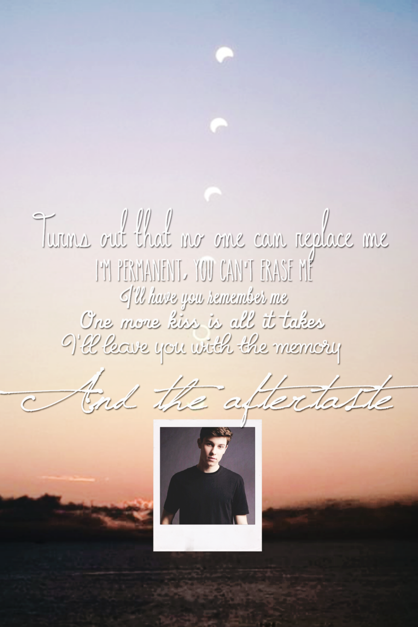 Wallpaper, Aftertaste, And Shawn Mendes Image - Poster - HD Wallpaper 