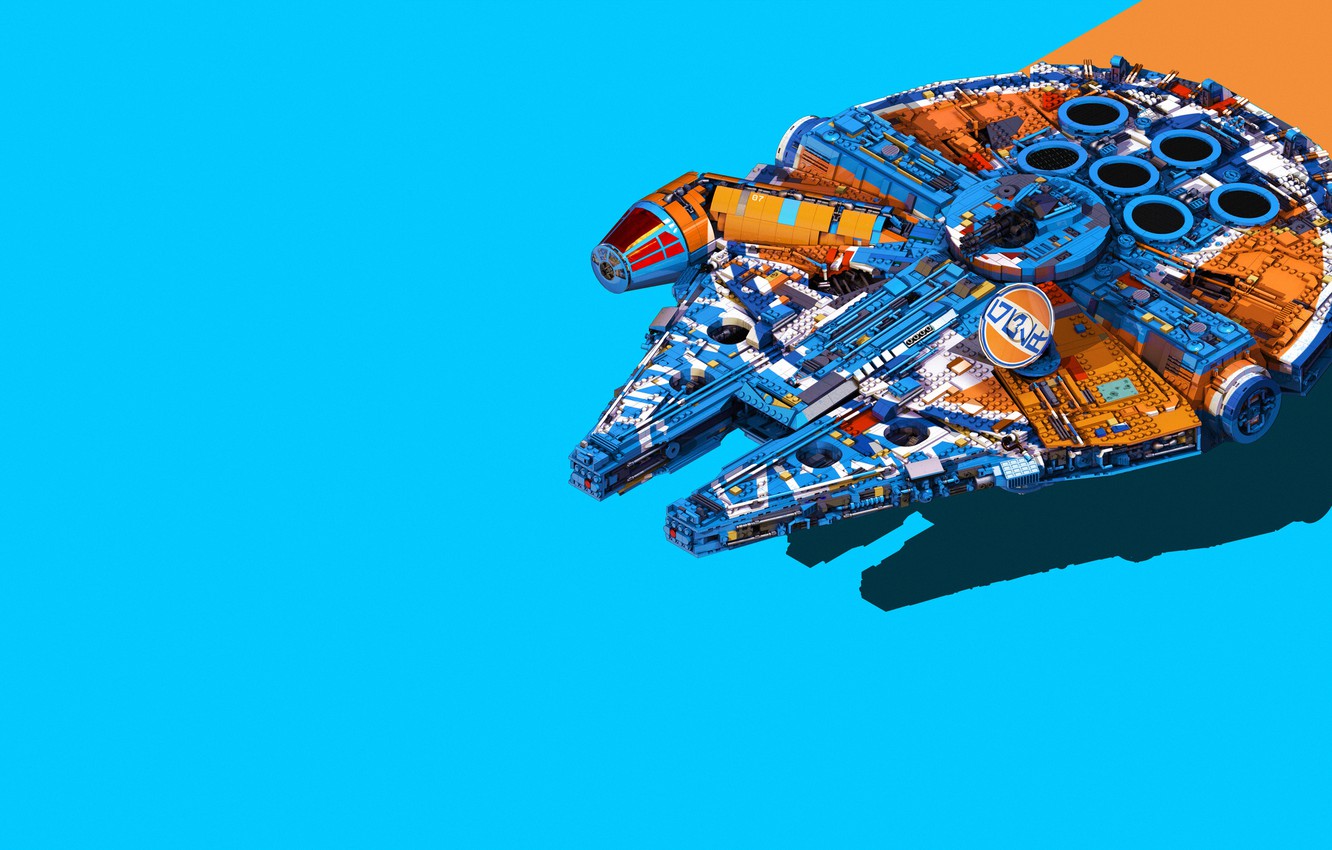 Photo Wallpaper Space, Star Wars, Art, Art, Star Wars, - Millennium Falcon Avatar - HD Wallpaper 