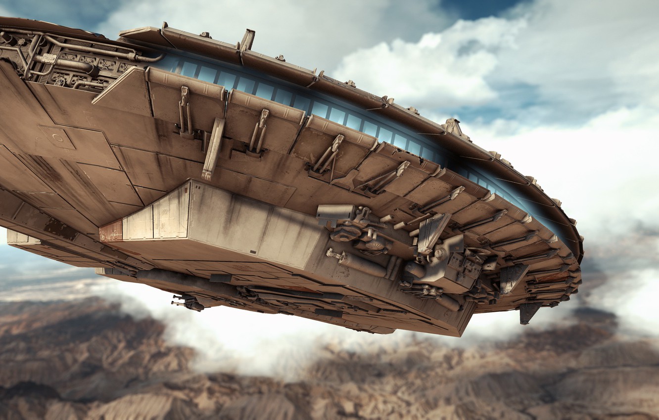 Photo Wallpaper Game, Electronic Arts, Rendering, Rendering, - Millennium Falcon - HD Wallpaper 