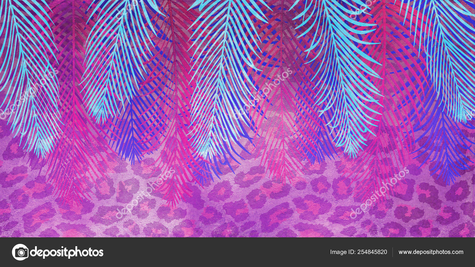 Neon Blue Pink - HD Wallpaper 