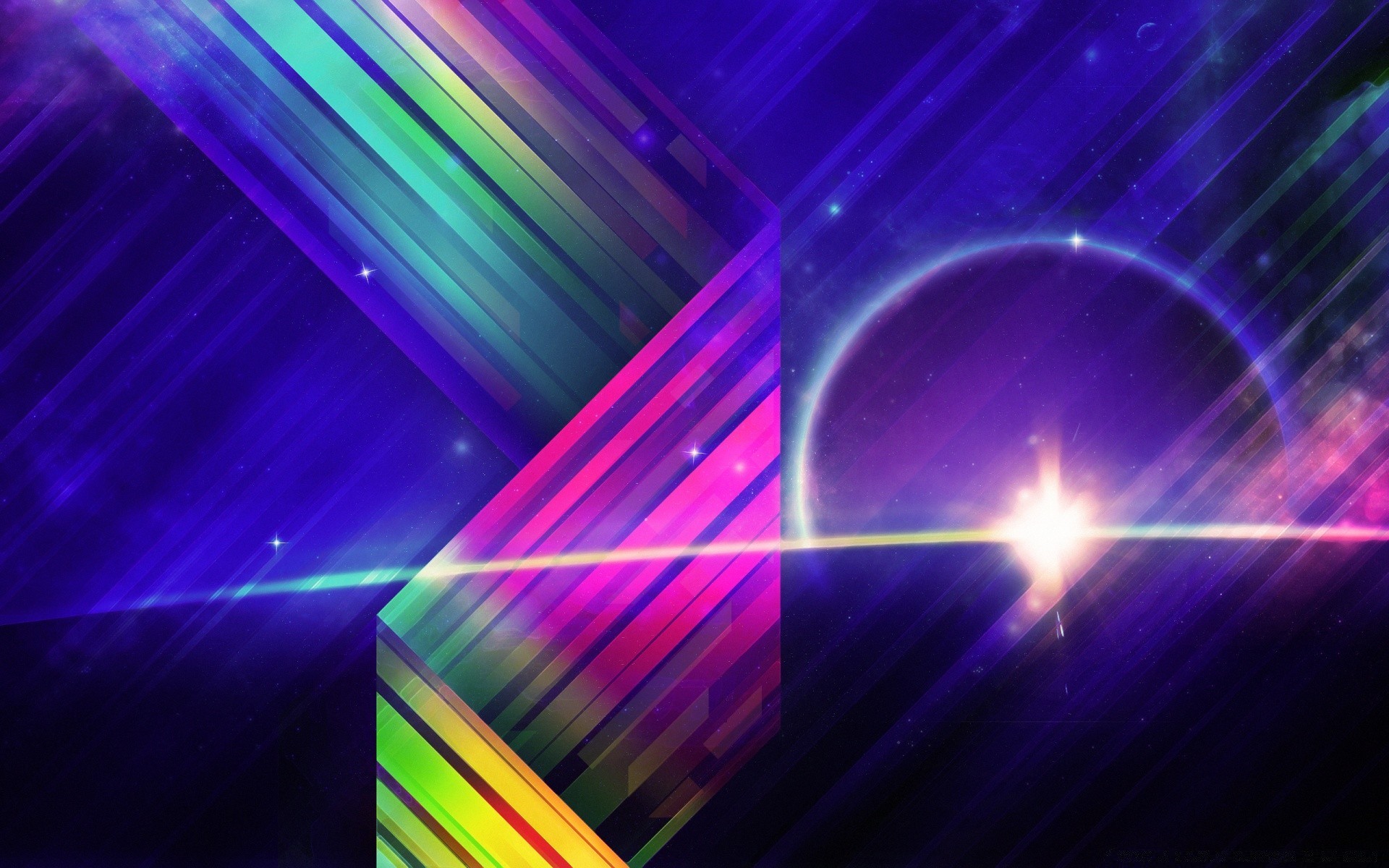Bright Colors Abstract Motion Bright Light Space Wallpaper - Wallpaper - HD Wallpaper 