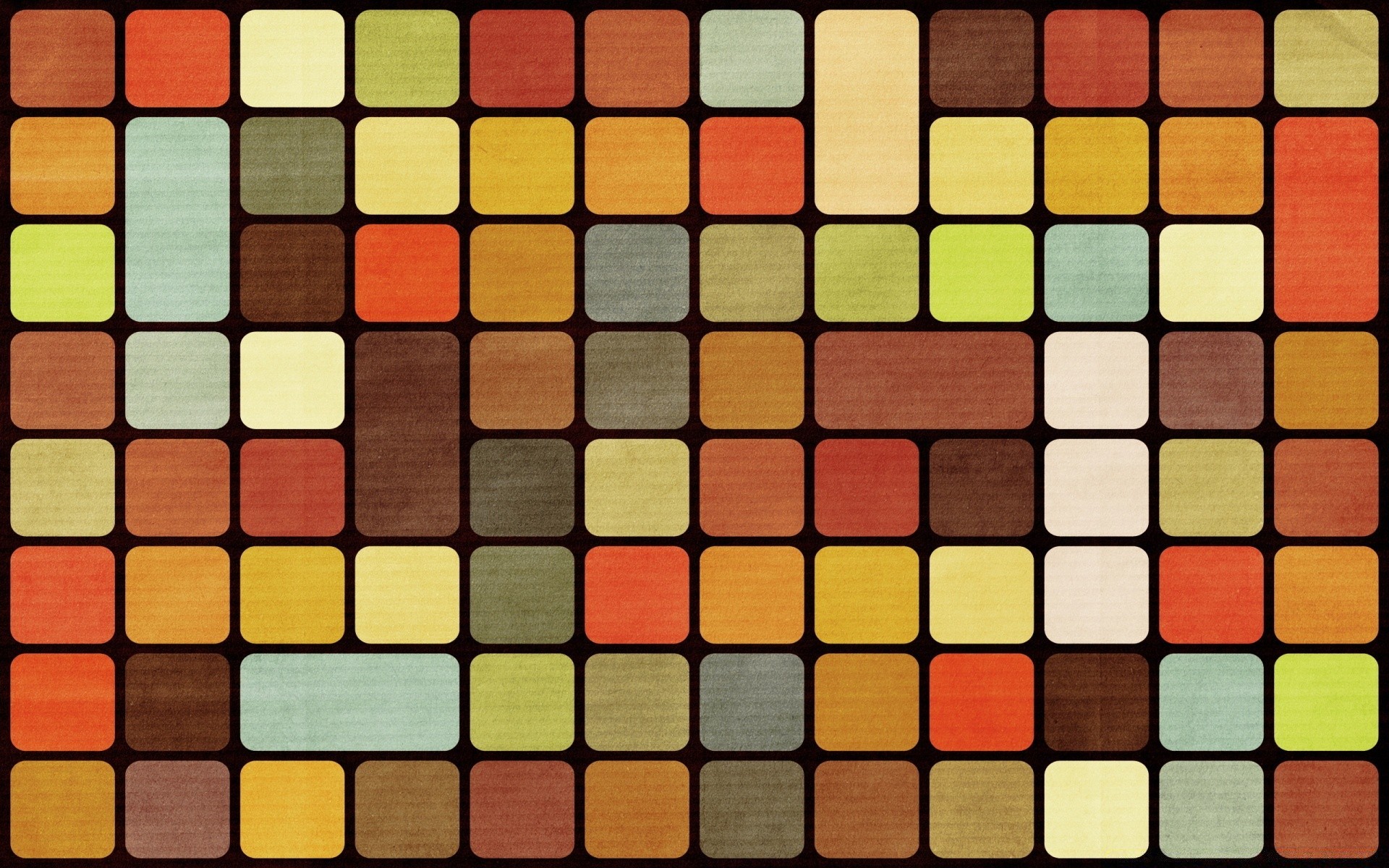 Vintage Texture Cube Pattern Color Square Desktop Abstract - Retro Hd - HD Wallpaper 