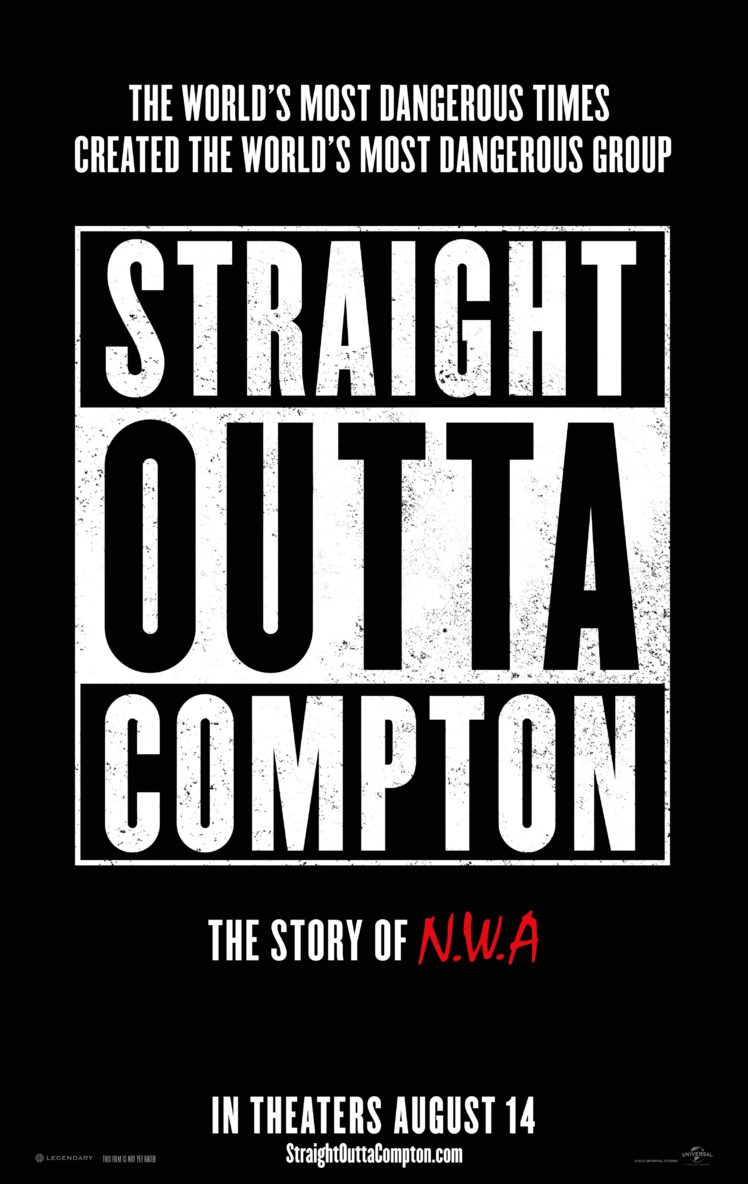 Straight Outta Compton Theatrical Posters - HD Wallpaper 