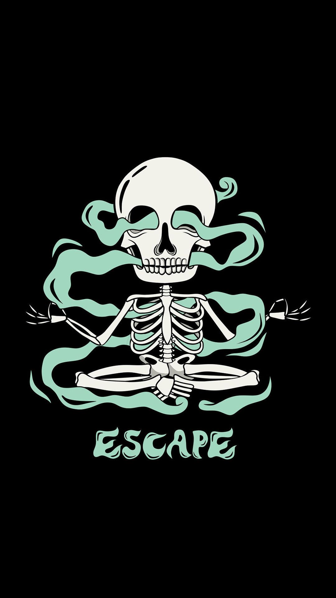 Escape Skeleton - HD Wallpaper 