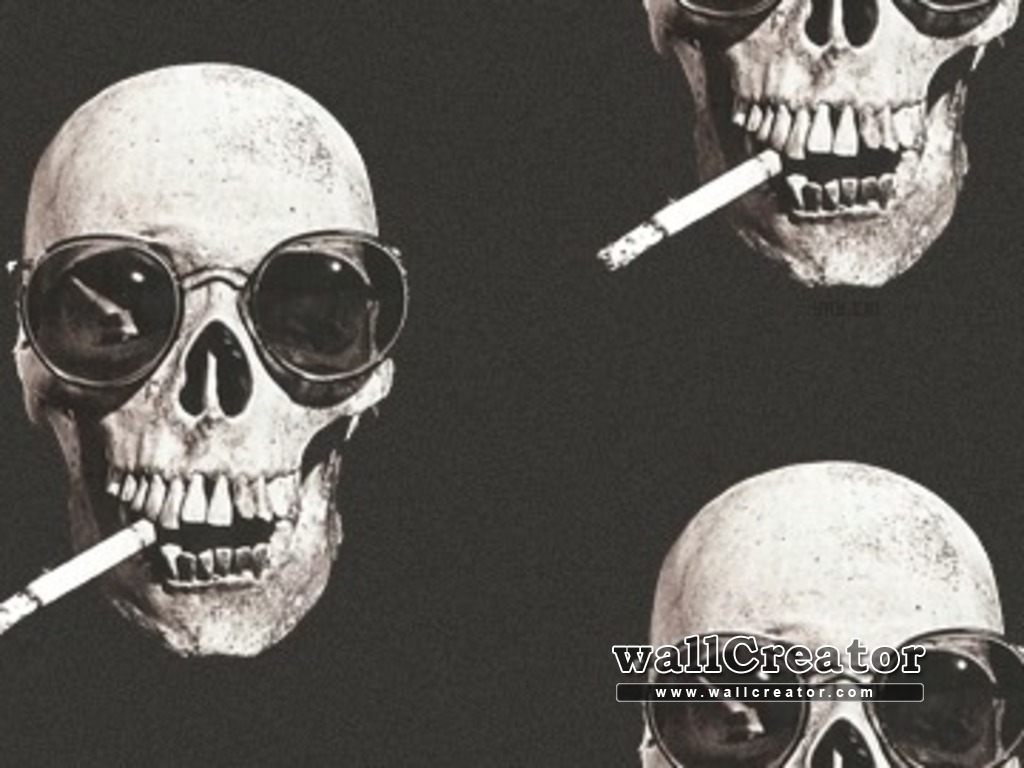 Bad Ass - Warren Zevon Skull - HD Wallpaper 