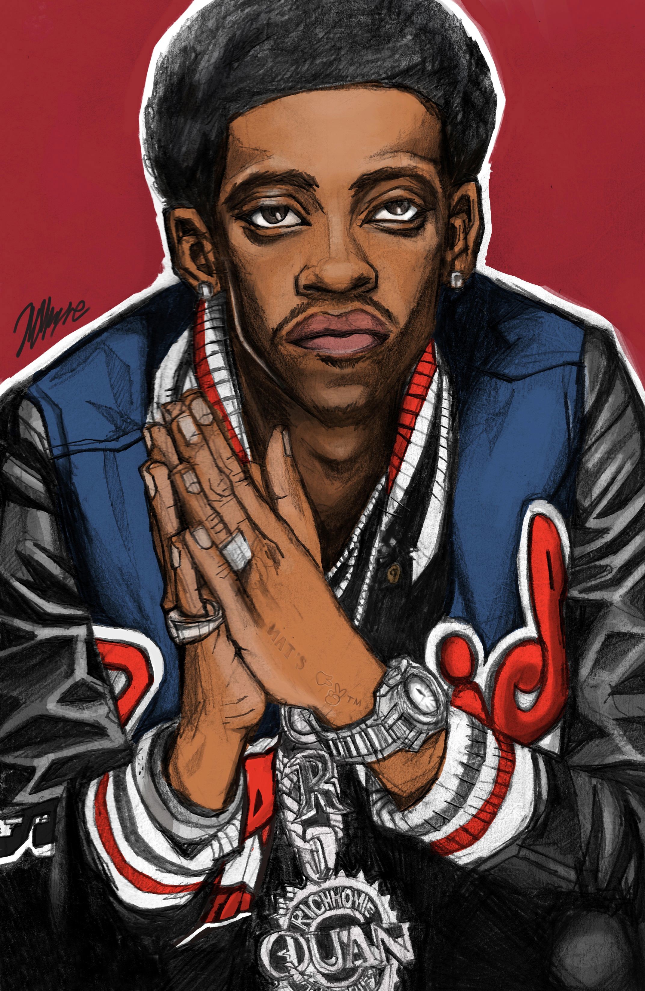 2145x3296, Download This Wallpaper 
 Data Id 188178 - Rich Homie Quan Artwork - HD Wallpaper 